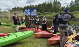 Veiksmīgi aizritēja Vislatvijas ūdens tūristu saiets “Lielais plosts 2026”