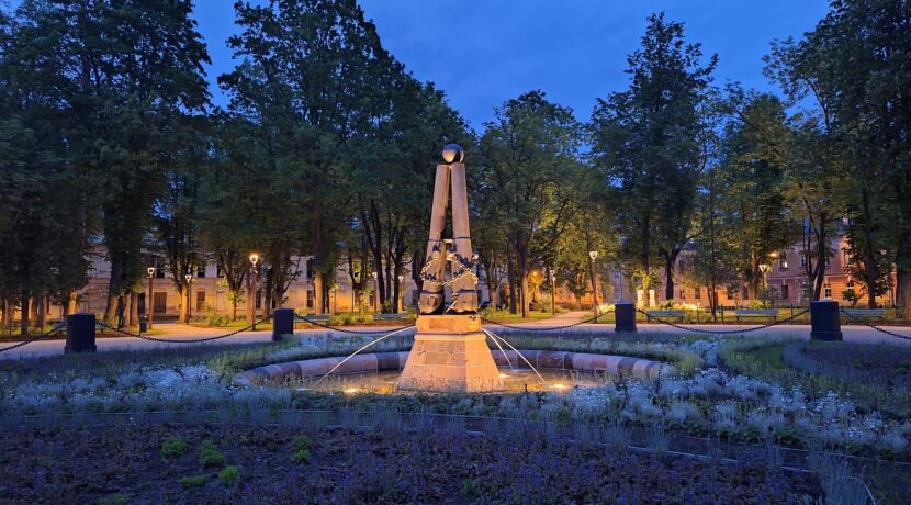 Commandant’s Garden in Daugavpils Fortress