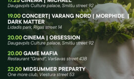 Events in Daugavpils from June 19 to June 25