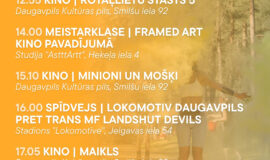 Pasākumi Daugavpilī 03.07.-09.07.2026.