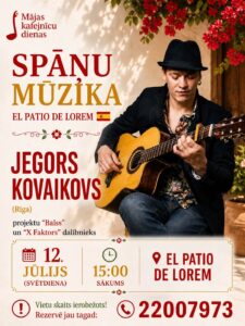 Mājas spāņu kafejnīca viesu mājā “Lorem”