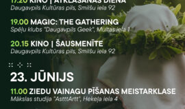 Pasākumi Daugavpilī 19.06.-25.06.2026.