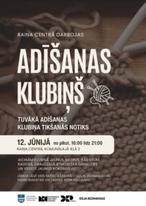 “Adīšanas klubiņš” Raiņa centrā