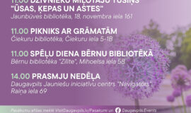 Pasākumi Daugavpilī 26.06.-02.07.2026.