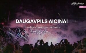 Pasākumi Daugavpilī 12.06.-18.06.2026.