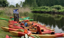 Veiksmīgi aizritēja Vislatvijas ūdens tūristu saiets “Lielais plosts 2026”