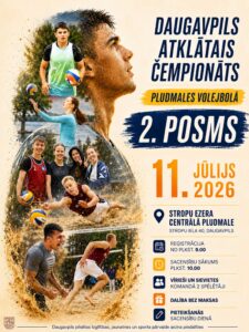 Daugavpils atklātā čempionāta pludmales volejbolā 2. posms