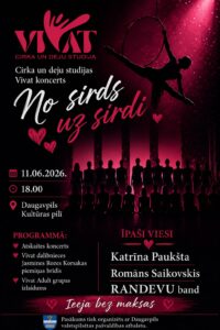 Cirka un deju studijas „Vivat” koncerts „No sirds uz sirdi”