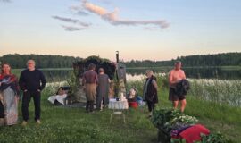 Saulgriežu maģija Medumu parkā