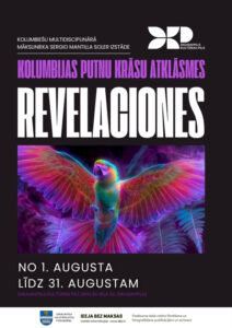 Kolumbiešu multidisciplinārā mākslinieka Sergio Mantilla Soler izstāde “Kolumbijas putnu krāsu atklāsmes – Revelaciones”