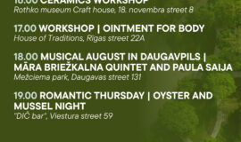 Events in Daugavpils from August 7 to 13