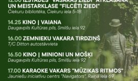 Pasākumi Daugavpilī 17.07.-23.07.2026.