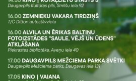 Pasākumi Daugavpilī 10.07.-16.07.2026.