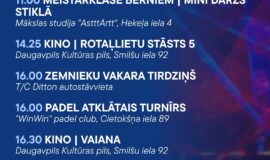 Pasākumi Daugavpilī 31.07.-06.08.2026.