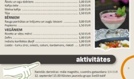 Septembrī durvis vērs Mājas kafejnīcas Sēlijā