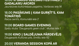 Pasākumi Daugavpilī 07.08.-13.08.2026.
