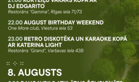 Pasākumi Daugavpilī 07.08.-13.08.2026.