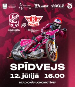 Nacionālās spīdveja līgas sacensības stadionā “Lokomotīve”
