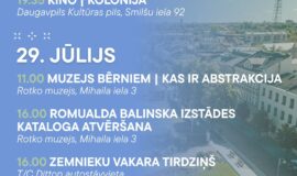 Pasākumi Daugavpilī 24.07.-30.07.2026.