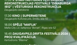 Pasākumi Daugavpilī 10.07.-16.07.2026.