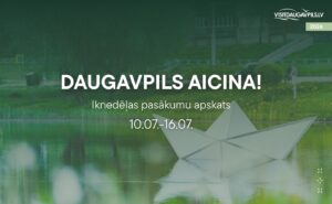 Pasākumi Daugavpilī 10.07.-16.07.2026.