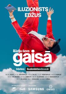 Ilūziju šovs gaisā “Iluzionists Edžus GAISĀ”