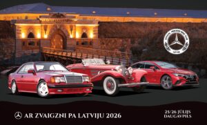 Latvijas oficiālais Mercedes-Benz klubs dodas uz Daugavpili!