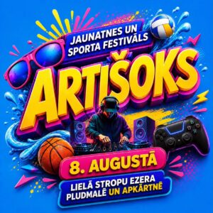Jaunatnes un sporta festivāla “Artišoks 2026”