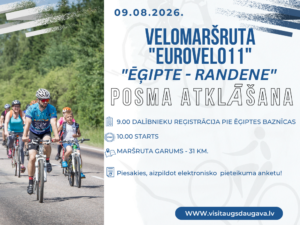 Velomaršruta “EuroVelo 11” “Ēģipte – Randene” posma atklāšana