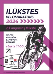 23. augustā tiekamies Ilūkstes velomaratonā