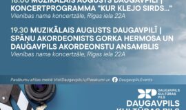 Pasākumi Daugavpilī 14.08.-20.08.2026.