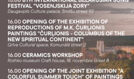 Events in Daugavpils from September 4 to 10
