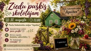 Ziedu pušķis skolotājām