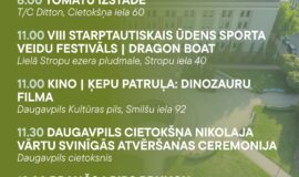Pasākumi Daugavpilī 21.08.-27.08.2026.