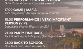 Events in Daugavpils from September 4 to 10