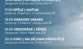Pasākumi Daugavpilī 14.08.-20.08.2026.