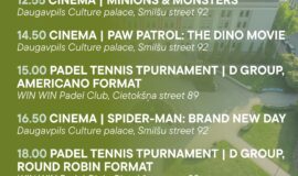 Events in Daugavpils from August 21 to 27