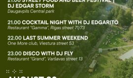 Events in Daugavpils from August 28 to September 3
