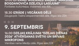 Pasākumi Daugavpilī 04.09.-10.09.2026.