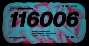 Kustību izrāde “116006” New East kultūrtelpā