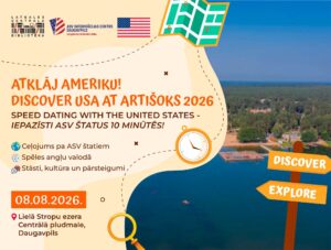 Iepazīsti Amerikas Savienotās Valstis jauniešu festivālā “Artišoks 2026”