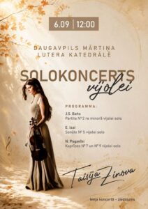 Taisijas Zinovas solokoncerts