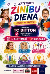 Zinību dienas pasākums TC “Ditton”