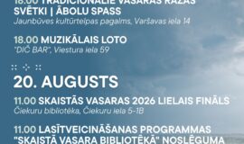 Pasākumi Daugavpilī 14.08.-20.08.2026.