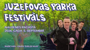 5. septembrī – Juzefovas parka festivāls