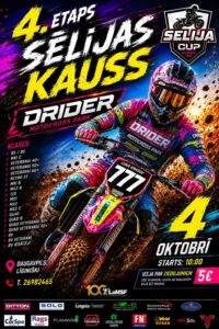 Sacensības motokrosā “Sēlijas kauss. 4. posms”