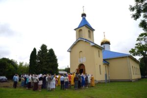 Maļinovā sāk darboties jaunuzceltais pareizticīgo dievnams