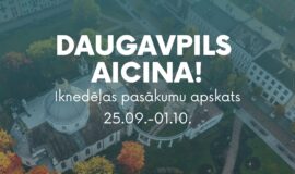 Pasākumi Daugavpilī 25.09.-01.10.2026.