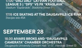 Events in Daugavpils from September 25 to October 1