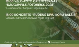 Pasākumi Daugavpilī 18.09.-24.09.2026.